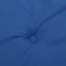 vidaXL Coussin de banc de jardin bleu royal 120x50x3 cm tissu oxford