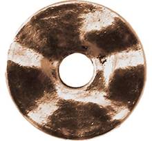 Anneau donut métal 18 mm Cuivré 10 pièces
