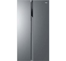 Haier hsr3918fnpg - réfrigérateur américain - 504l (337+167) - froid ventilé - l90 8 x h177.5 cm - inox