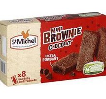 St Michel Mini Brownie Chocolat x8 240g