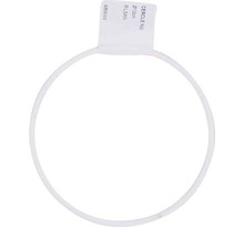 Armature abat-jour cercle Ø 10 cm blanc