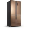 Schneider - réfrigérateur américain - 482 litres - total no frost - classe f - miroir gold