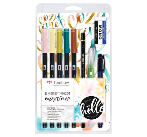 Set Blended Lettering Set Cozy Times TOMBOW