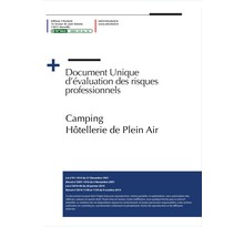 Document unique d'évaluation des risques professionnels métier (pré-rempli) : camping - hôtellerie de plein air - version 2023 + uttscheid