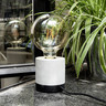 Ampoule led déco globe (g125) / vintage au verre ambré  culot e27  7w cons. (50w eq.)  638 lumens  lumière blanc chaud
