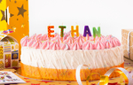 Bougies d'anniversaire Esteban et Ethan
