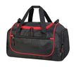 Sac de sport - sac de voyage - 36 l - 1578 - black rouge