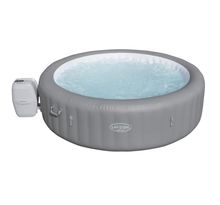BESTWAY Spa gonflable Lay-Z-Spa Grenada - 6 a 8 personnes - Rond - 190 Airjet™ - Couverture isolante - 236 x 71 cm