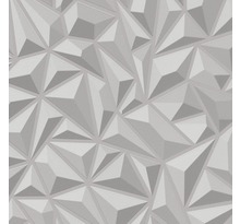 Vidaxl rouleau de papier peint non tissé 4pcs blanc 0,53x10m graphique