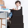 DERYAN Chaise haute pour enfants 5 en 1 Quuby Noir