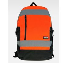 Sac à dos haute visibilité - sécurité wfa401 - orange fluo