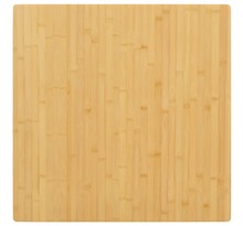 vidaXL Dessus de table 70x70x4 cm bambou