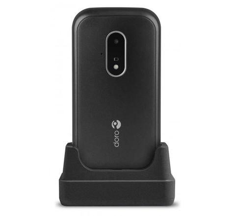 Doro 7030 - téléphone mobile - 4g lte - microsd slot - gsm - 320 x 240 pixels - 3 mp - noir