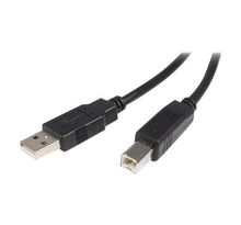 Câble USB 2.0 A vers B de 50 cm - M/M - Cordon USB A vers USB B de 0,5 m - M/M - USB2HAB50CM