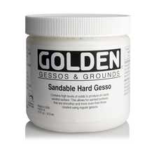 Sandable hard gesso 473 ml
