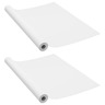 Vidaxl films autoadhésifs pour meubles 2 pcs blanc 500x90 cm pvc