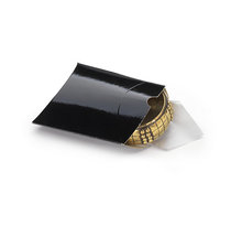 Lot de 100: Boîte cadeau berlingot noir 8,5 x 11,5 x 4 cm
