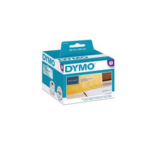 DYMO LabelWriter Boite de 1 rouleau de 260 étiquettes adresse Plastique Transparent 36mm x 89mm
