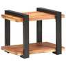 Vidaxl table de chevet 50x40x40 cm bois d'acacia massif