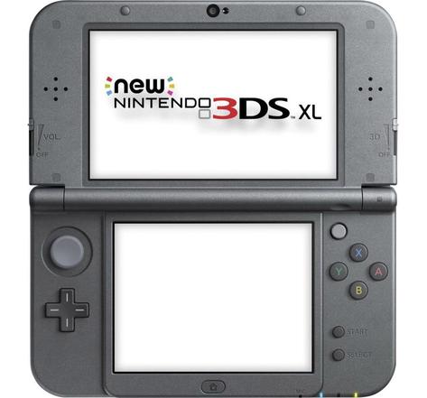 Nintendo Nintendo New 3DS XL (noire) - Console de jeux-vidéo portable tactile 3D à deux écrans larges