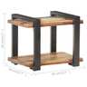 Vidaxl table de chevet 50x40x40 cm bois de récupération massif