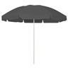 Vidaxl parasol de plage anthracite 240 cm