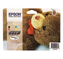 Pack 4 cartouches d'encre Epson Ourson T0615
