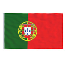 Vidaxl drapeau portugal 90x150 cm