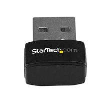 StarTech.com Adaptateur USB WiFi - AC600 - Adaptateur réseau sans fil nano bi-bande 802.11ac 1T1R - 2,4 GHz / 5 GHz (USB433ACD1X1)