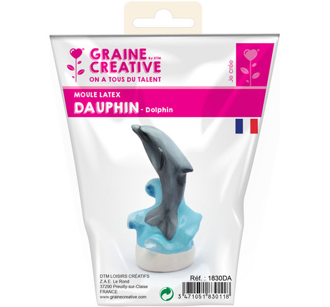 Moule en Latex Dauphin - Graine créative