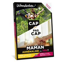 Coffret cadeau - WONDERBOX - CAP OU PAS CAP - Maman adrénaline ou zen ?