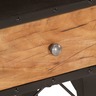 Vidaxl table de chevet 40x30x50 cm bois de récupération massif