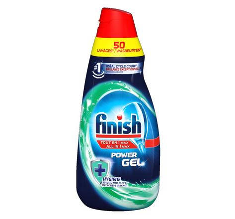 Gel All in One Détergent Lave-Vaisselle Hygiène - 1 L FINISH
