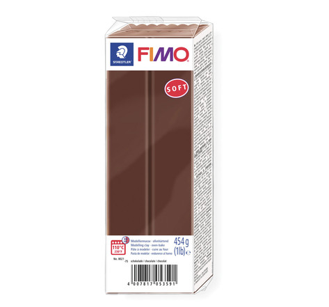 Pâte fimo 454 g soft chocolat 8021.75