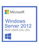 Microsoft windows server 2012 remote desktop services (rds) 50 user connections - clé licence à télécharger