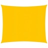 Vidaxl voile d'ombrage 160 g/m² jaune 2x2 m pehd