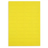 Étiquette adhésive amovible couleur 63,5x33,9 mm (colis de 100)