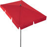 Tectake Parasol VANESSA 200 x 125 cm - rouge bordeaux