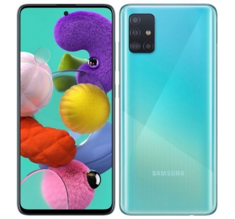Samsung galaxy a51 - bleu - 128 go - très bon état