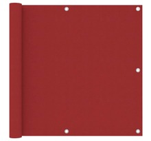 Vidaxl écran de balcon rouge 90x300 cm tissu oxford