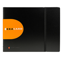 Porte cartes de visite détachable exacard 240 cartes 20x25cm 75134 exacompta