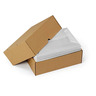 Caisse carton télescopique brune simple cannelure RAJA 48x31x5/9 cm (colis de 25)