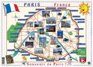 Sous main éducatif 30x42 ''PARIS''' ARIS EDITIONS