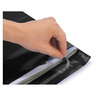 Sachet plastique noir opaque à fermeture adhésive 10x15 cm