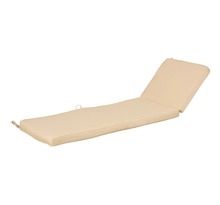 Esschert design coussin de chaise longue 138 x 44 cm beige mf024