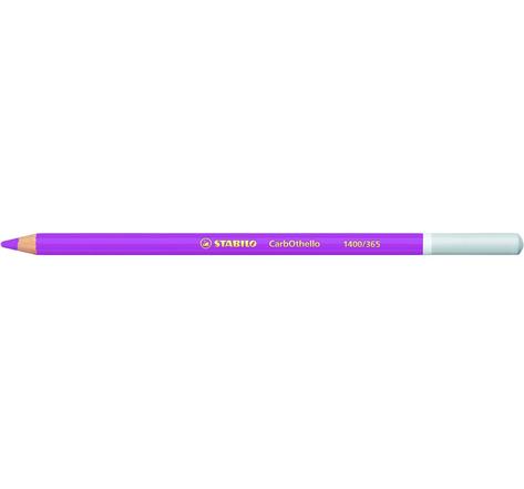 Crayon de couleur fusain pastel carbothello violet clair stabilo