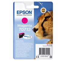 EPSON Singlepack Magenta T0713 DURABrite T0713 cartouche dencre magenta capacite standard 5.5ml 1-pack RF-AM blister