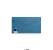 Lot de 10 enveloppes bleue avec fermeture velcro 125x225 mm (dl+) vital colors v-lock