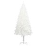 vidaXL Arbre de Noël artificiel pré-éclairé blanc 150 cm