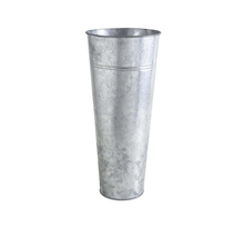 Vase de jardin en zinc lourd 30 cm